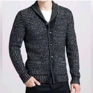 Rag & Bone Mens‎ Cardigan Sweater Size M Wool Chunky Knit Neiman Marcus Target